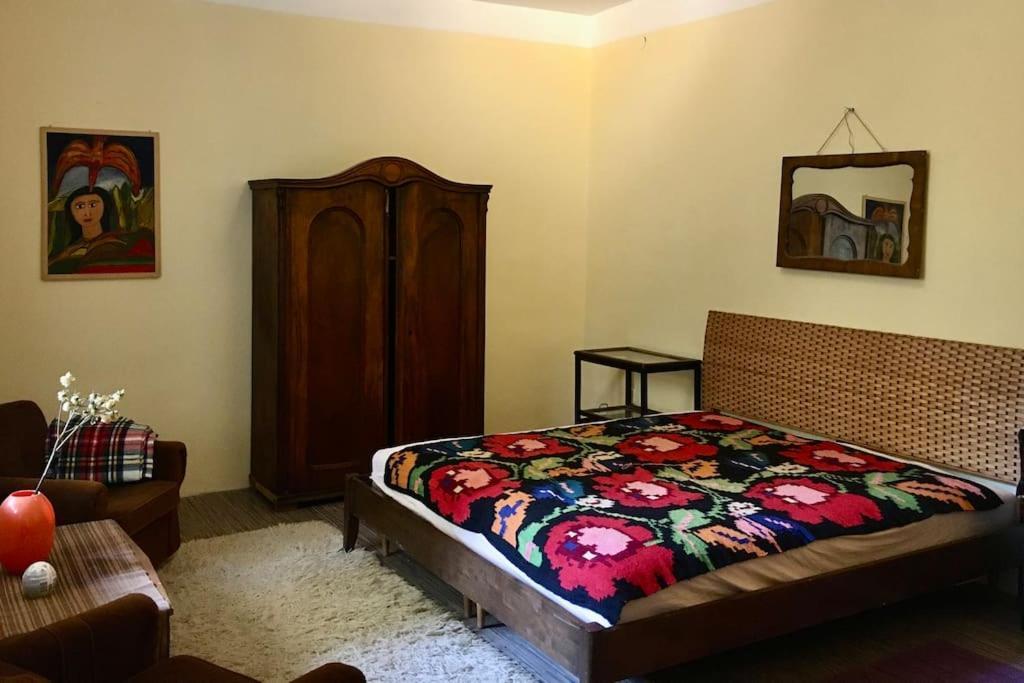 Vintage Studio Apartment, Garden And Free Parking Budapest Eksteriør billede